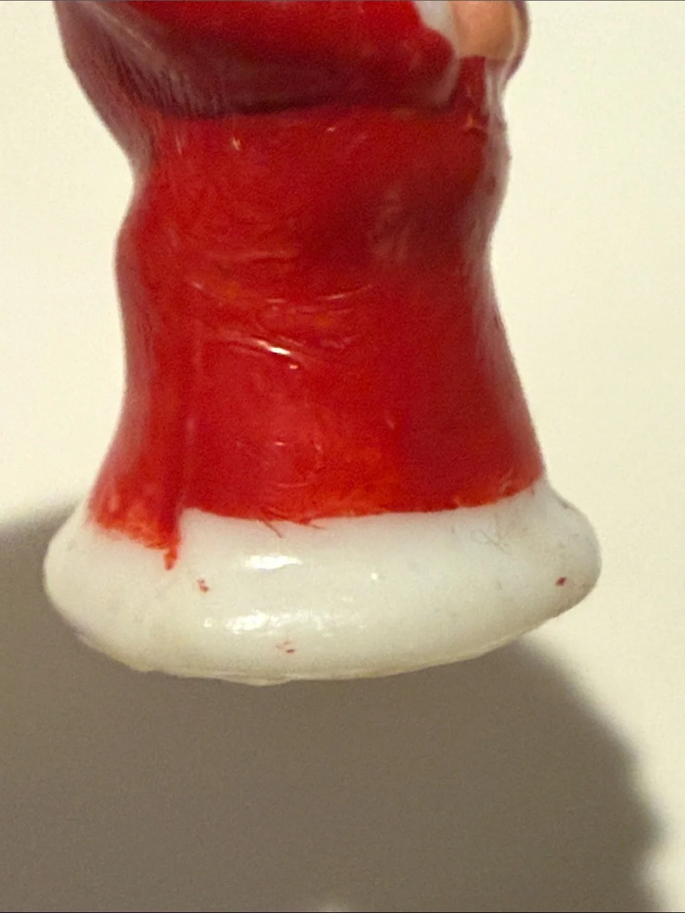 Vintage Set of Mr. And Mrs. Claus Santa Plastic Cake Topper Figures
